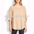 15PKCSP018 85%cotton 15%cashmere spring summer sutumn lady poncho